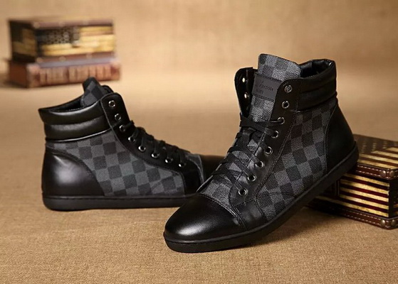 LV High-Top Fashion Men Shoes--006